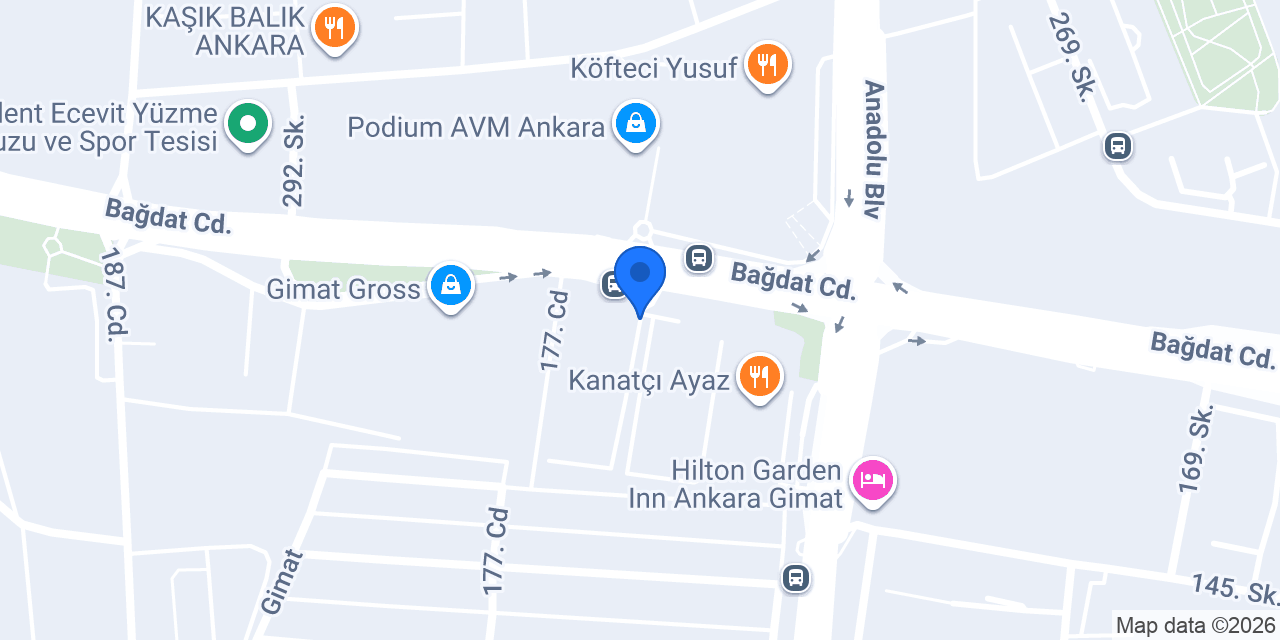 Köseoğlu Sigorta Ankara konumu