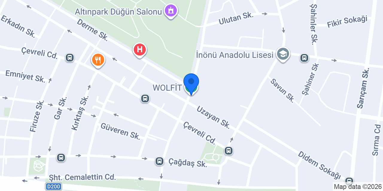 WOLFİT konumu