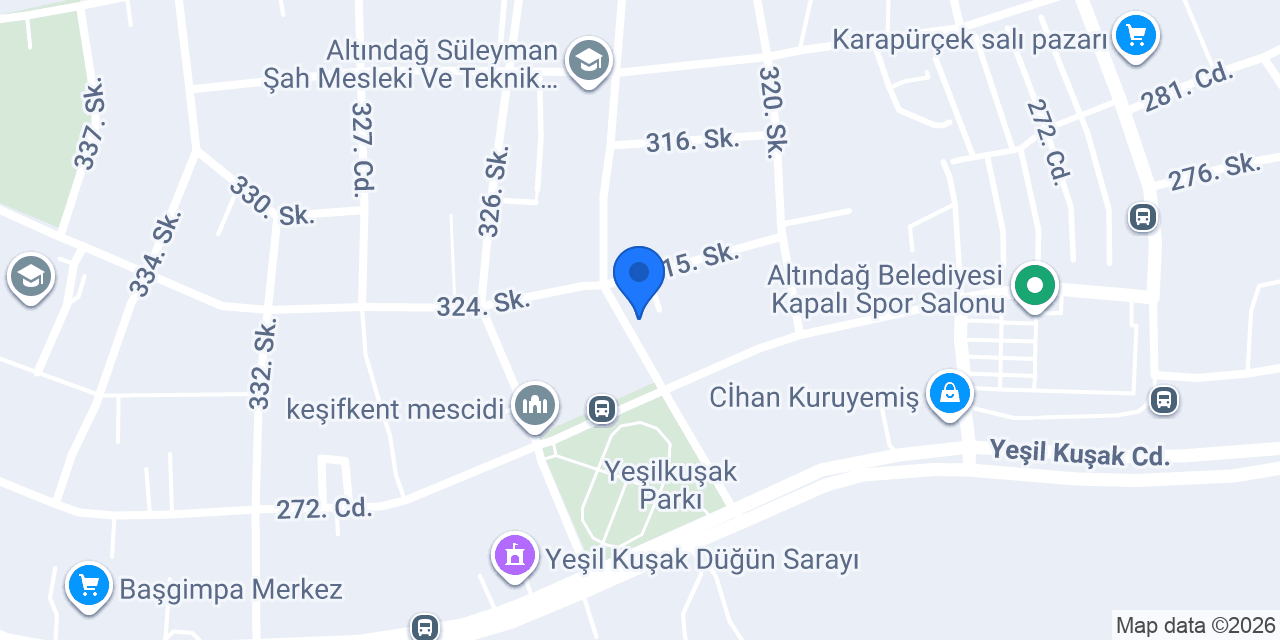 Oses Çiğ Köfte konumu