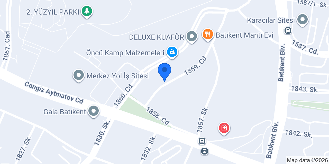 Emre Özdemir Kuaför konumu
