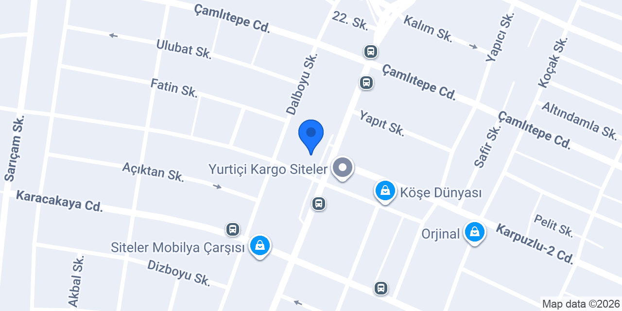 Teknocom Bilgisayar konumu