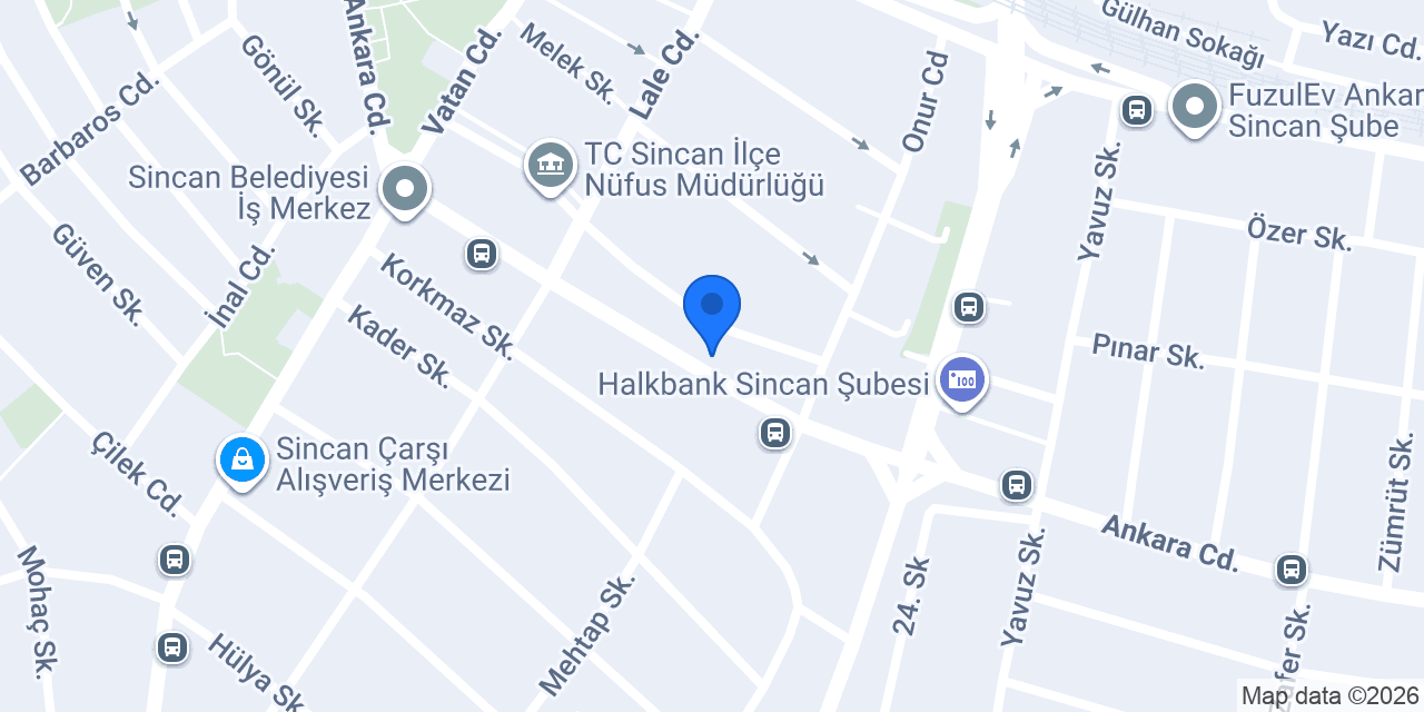 G&M(ci.em) Bayan Kuaförü konumu