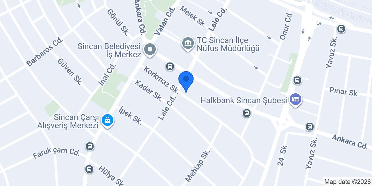 Şenlik Erkek Kuaförü konumu