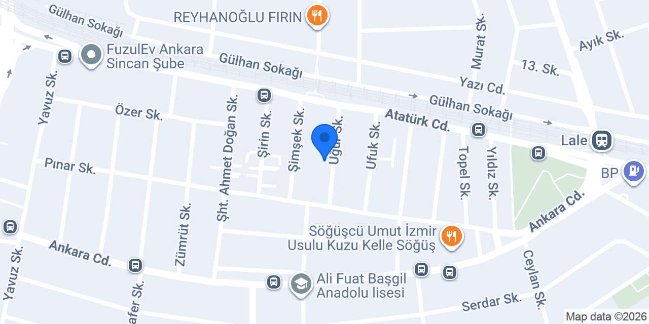 Evren Güneş Sigorta Atakol Şube konumu