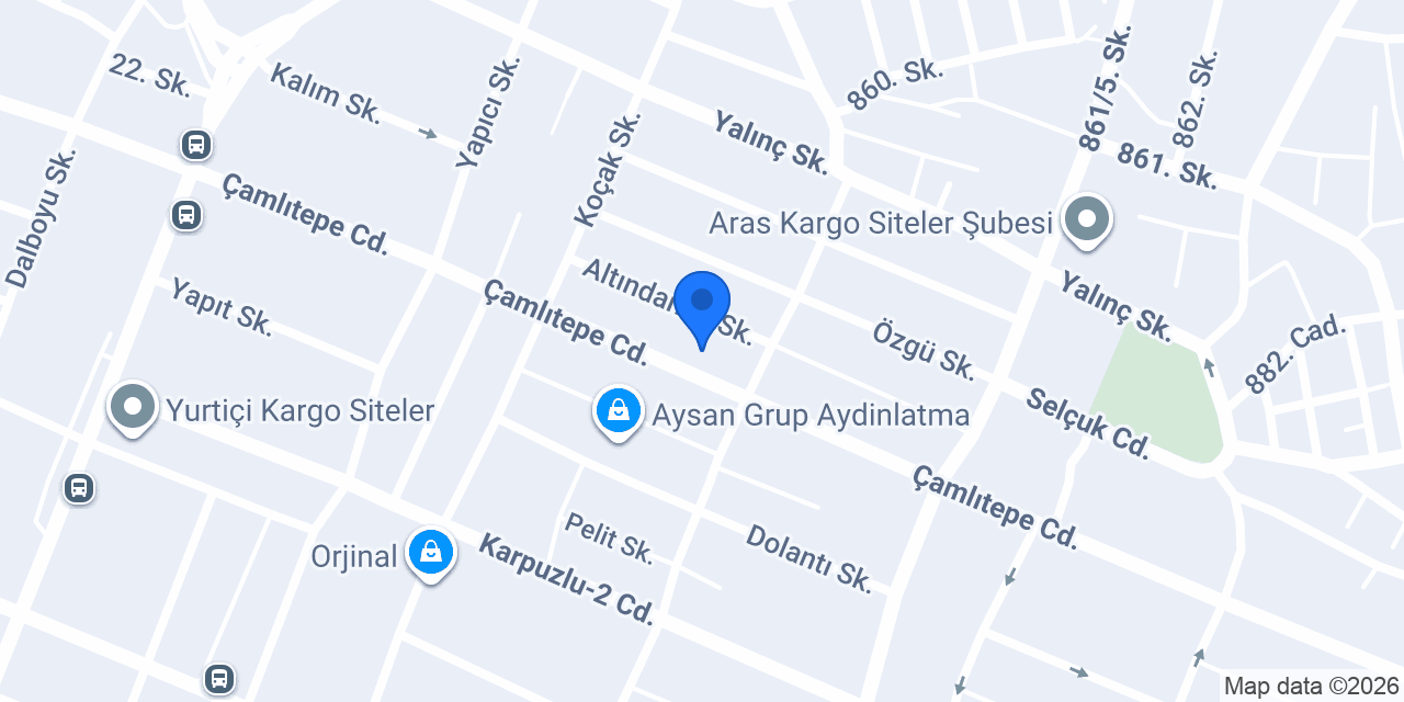 Bilgi Teknik Hırdavat konumu
