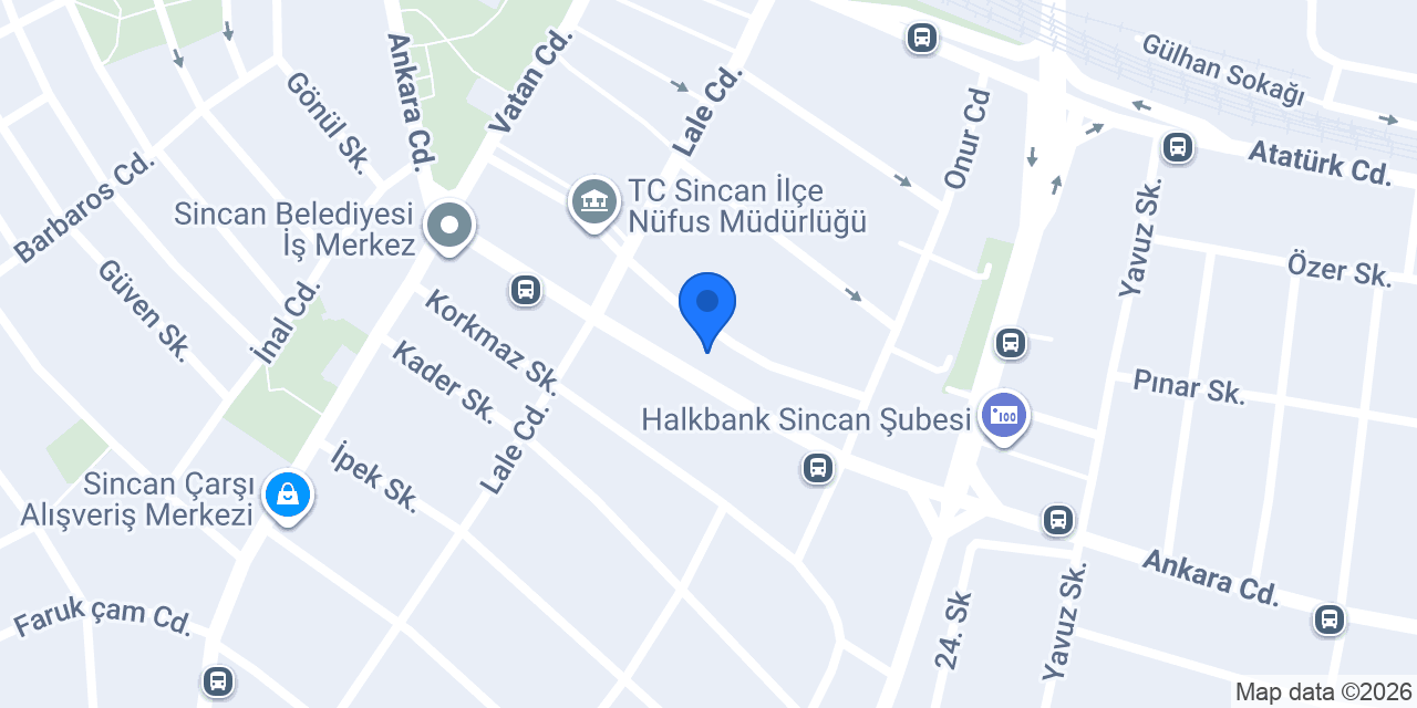 Pan Çiğ Köfte konumu