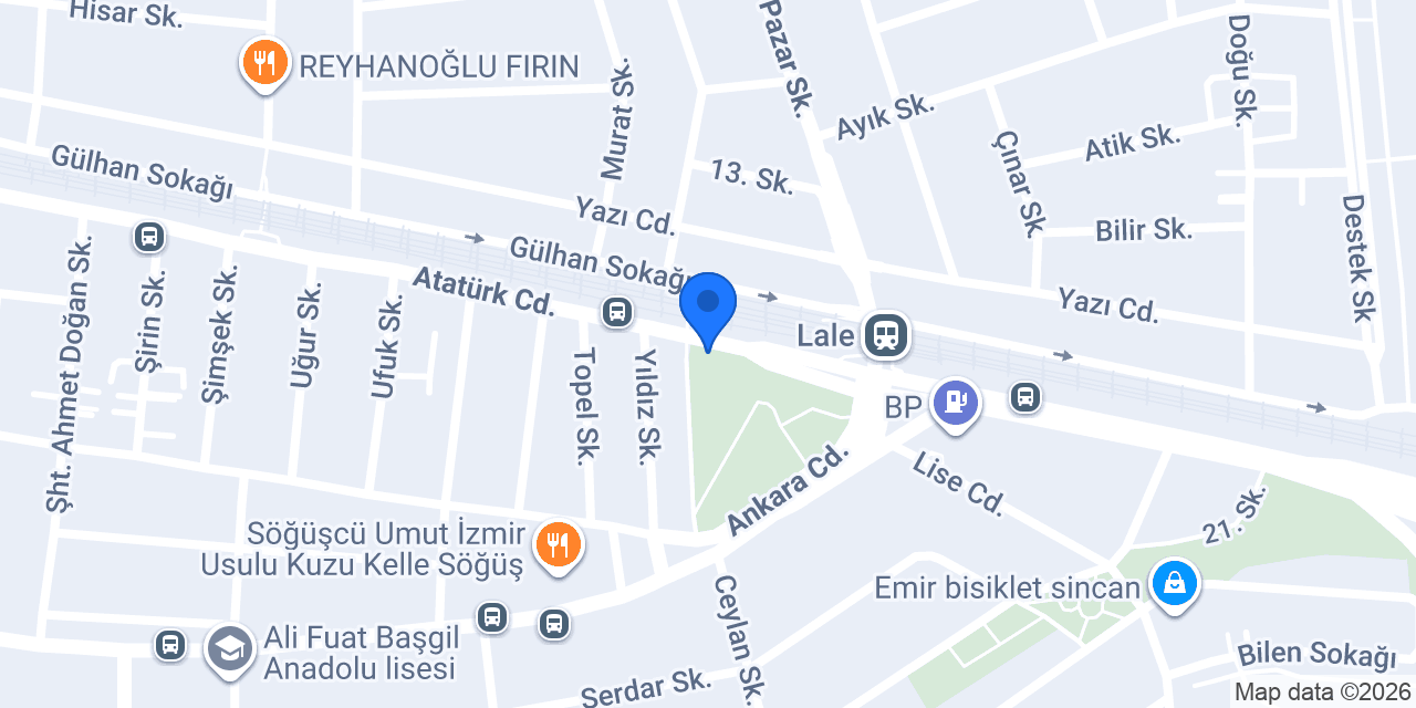 Mareşal Çakmak Taksi konumu