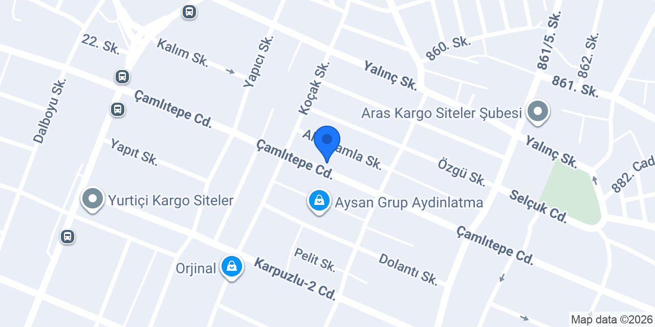 Mtn Hırdavat konumu