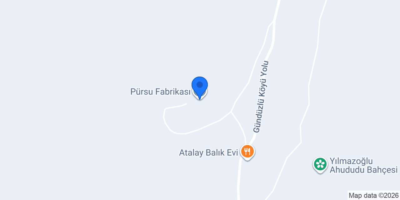 Pürsu Fabrikası konumu