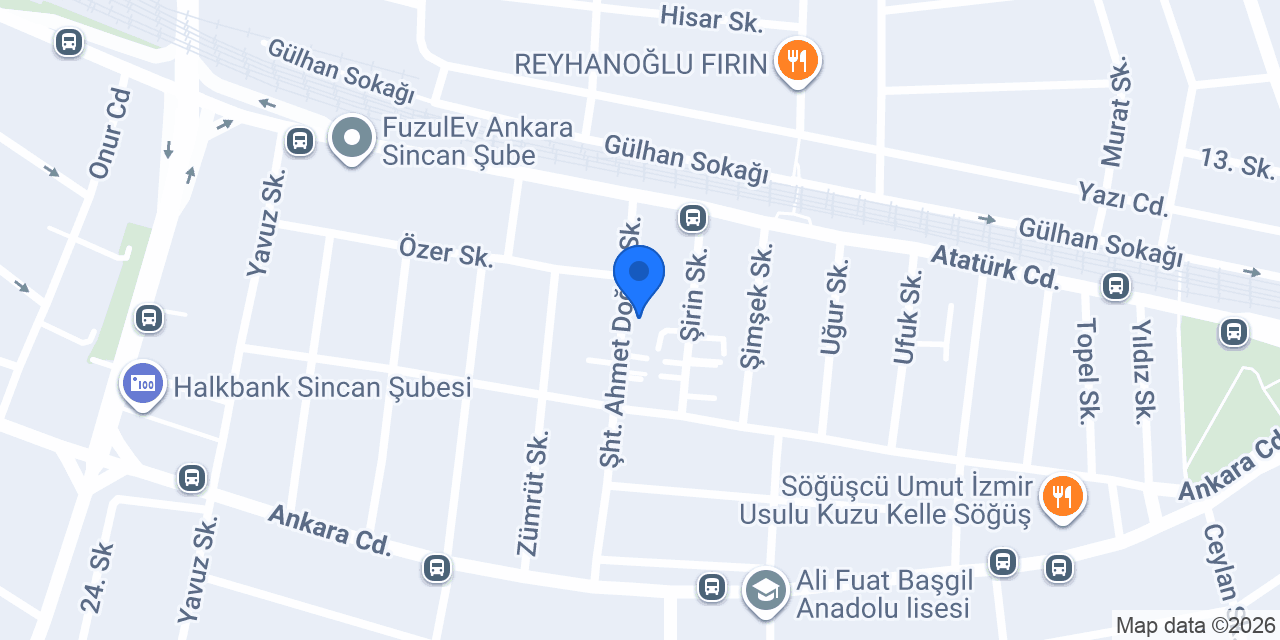 Murat Bay Bayan Terzisi konumu