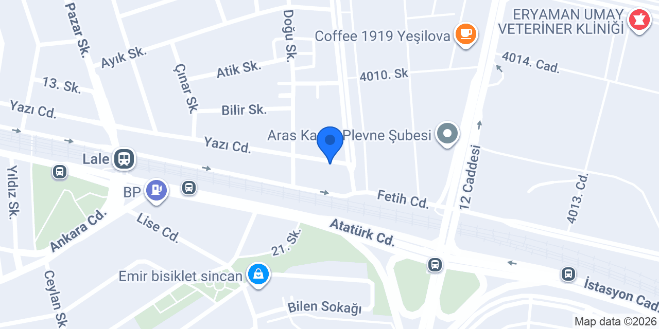 Ekol Düğün Salonu konumu
