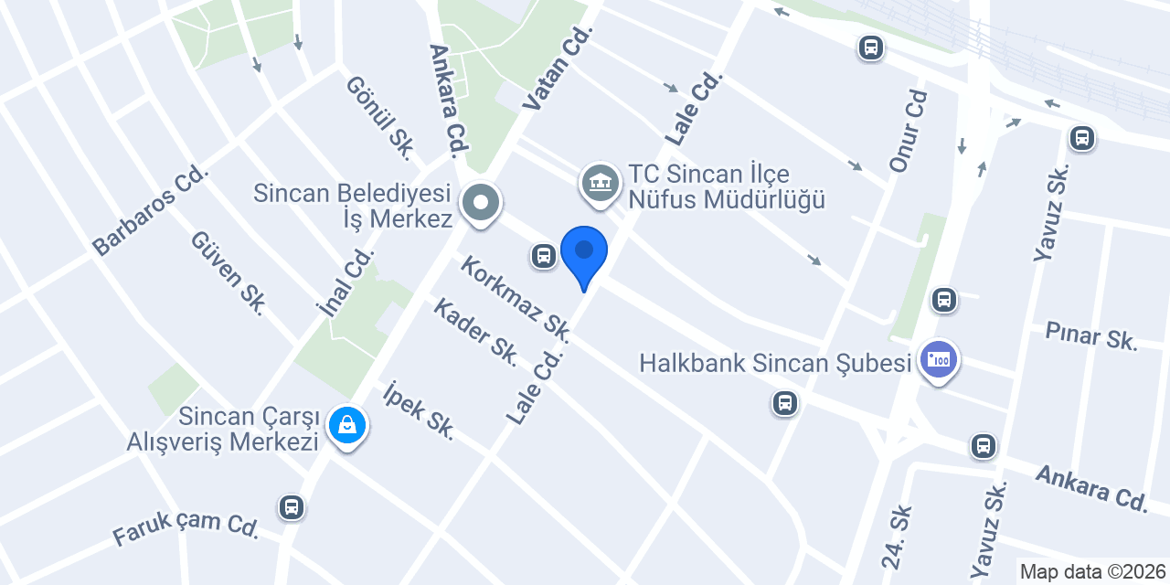 Ferhat Tekstil konumu