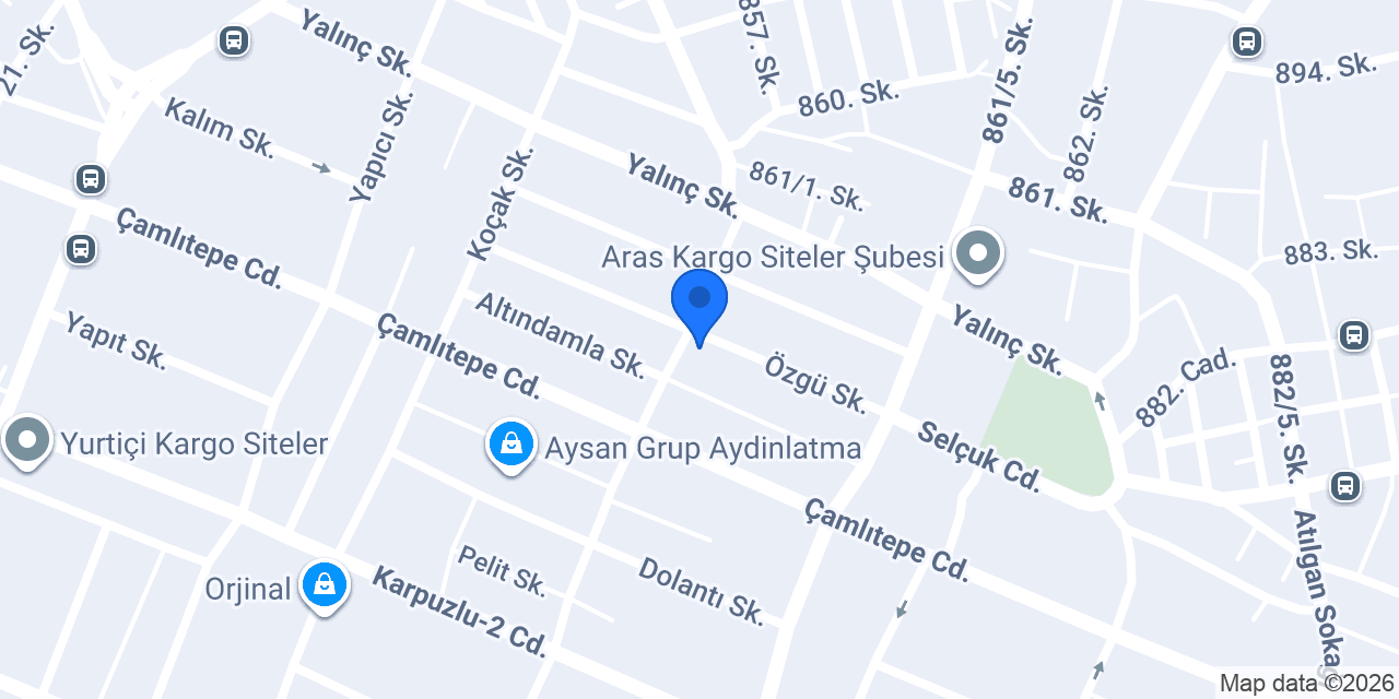 Özgü Kuyumculuk konumu