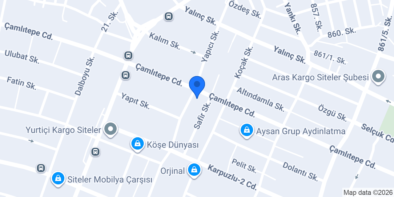 KADIOĞLU MOBİLYA konumu