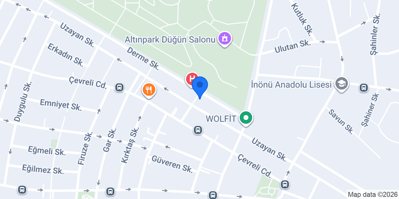 Seçen Optik konumu