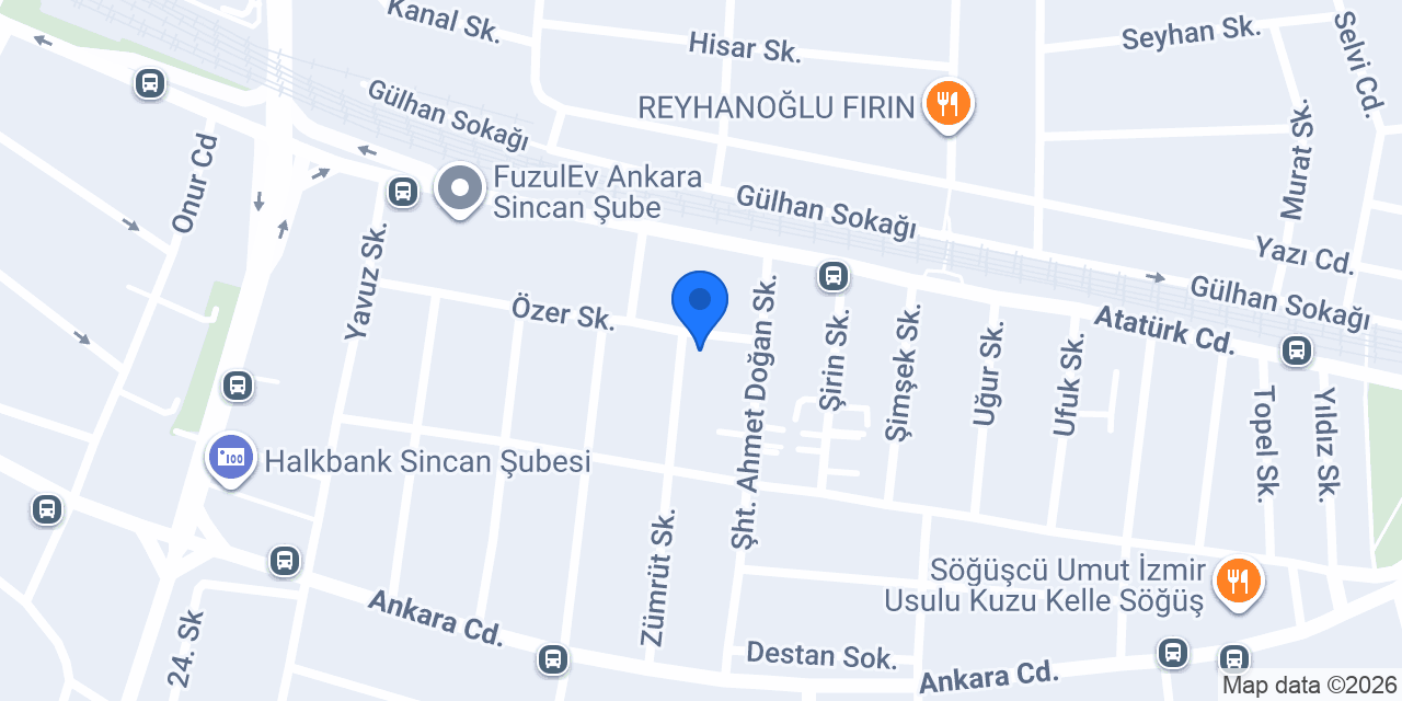 Şok Market konumu