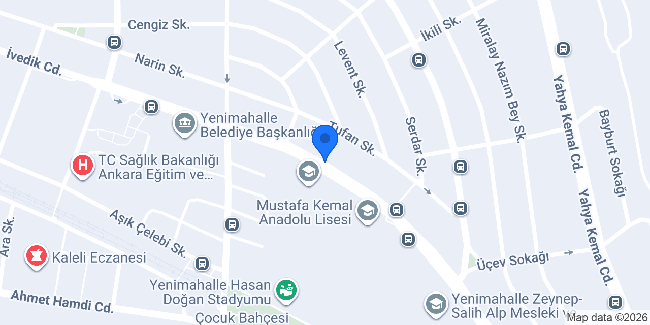 Tam-Uz Sürücü Kursu konumu