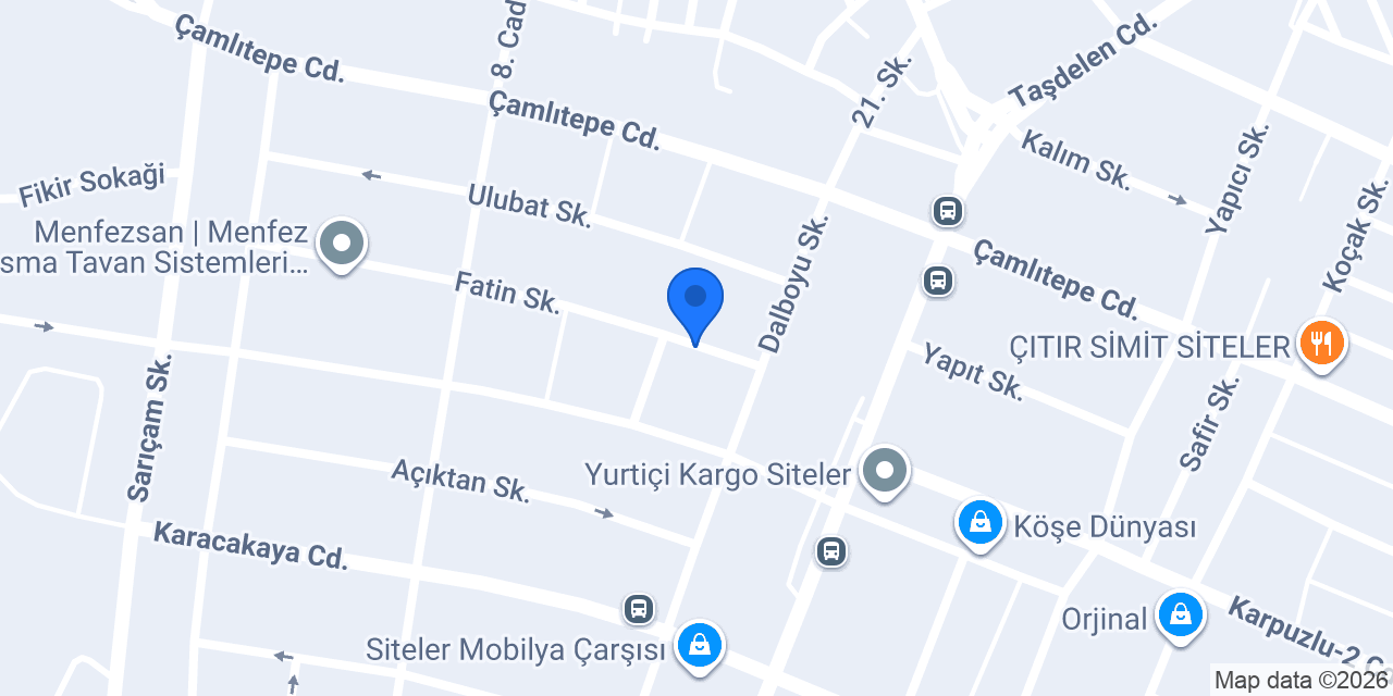PAYAR ALÜMİNYUM konumu