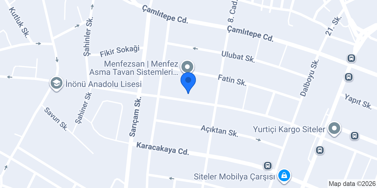 YUSUF ERKEK KUAFÖRÜ konumu
