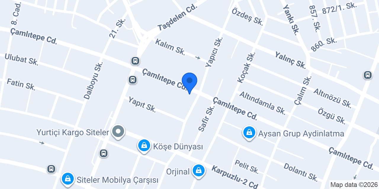 Konuk Yapı Market konumu