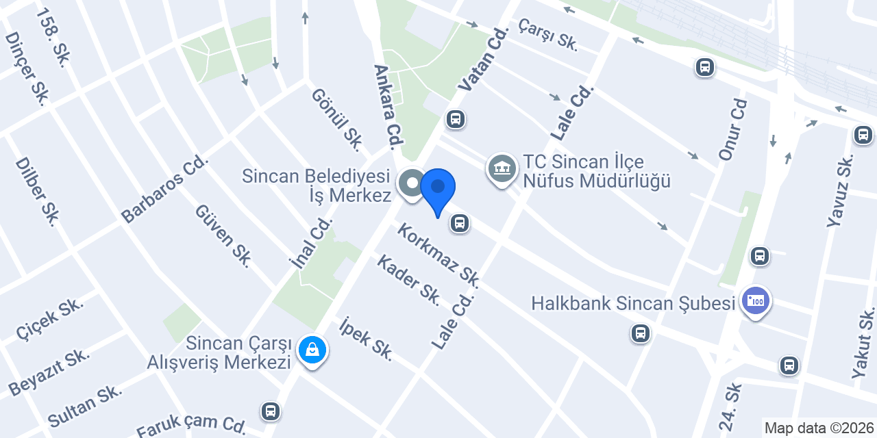 Uçak Ticaret konumu
