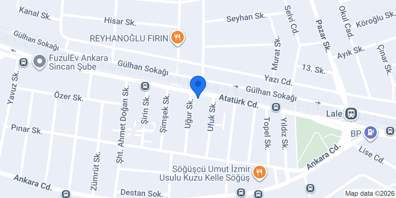 92 Pide Kebap Salonu konumu