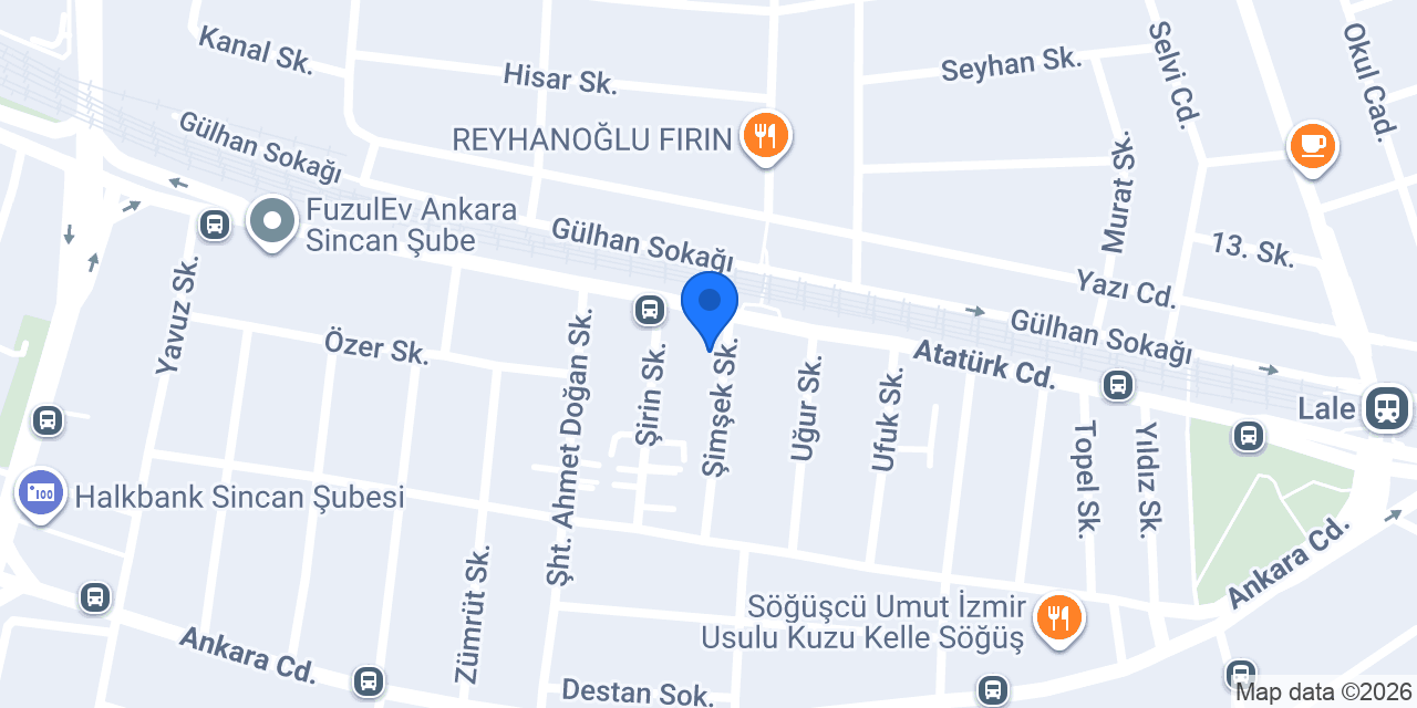 Sincan Spot konumu