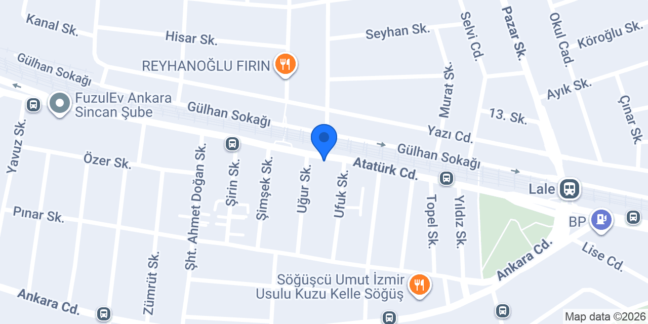 Çavsa Fırın Pastane Cafe konumu