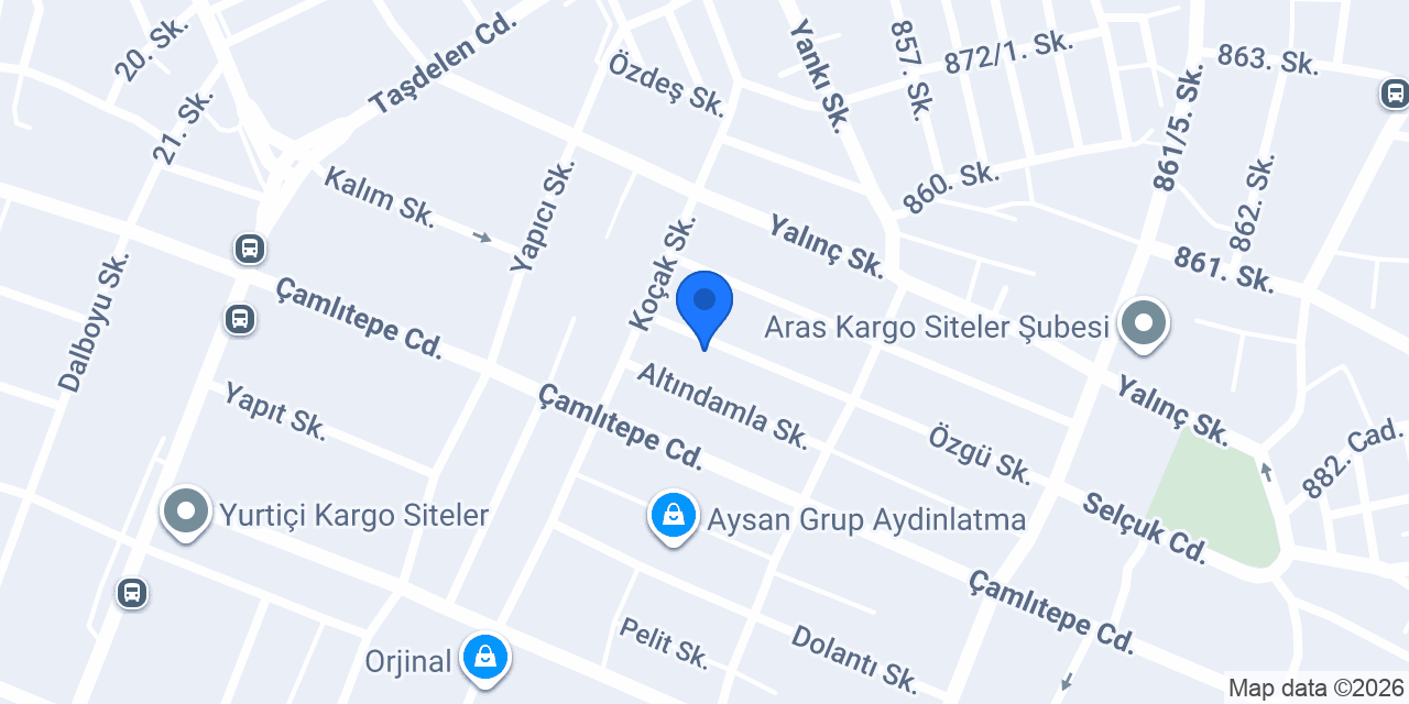 Aktaş Kanepe Profil Iskelet konumu