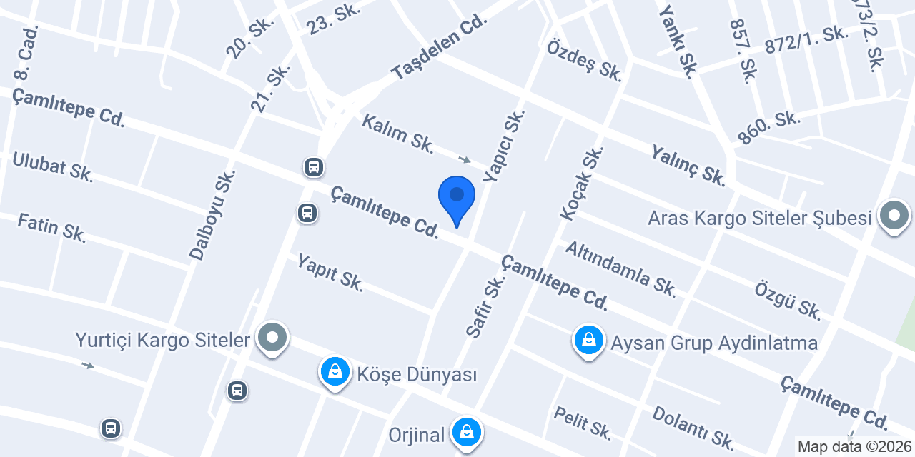 ATEŞ GRUP ORMAN ÜRÜNLERİ A.Ş. konumu