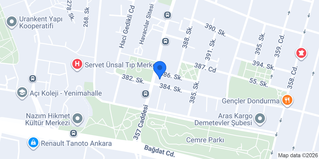Nazenin Eczanesi konumu