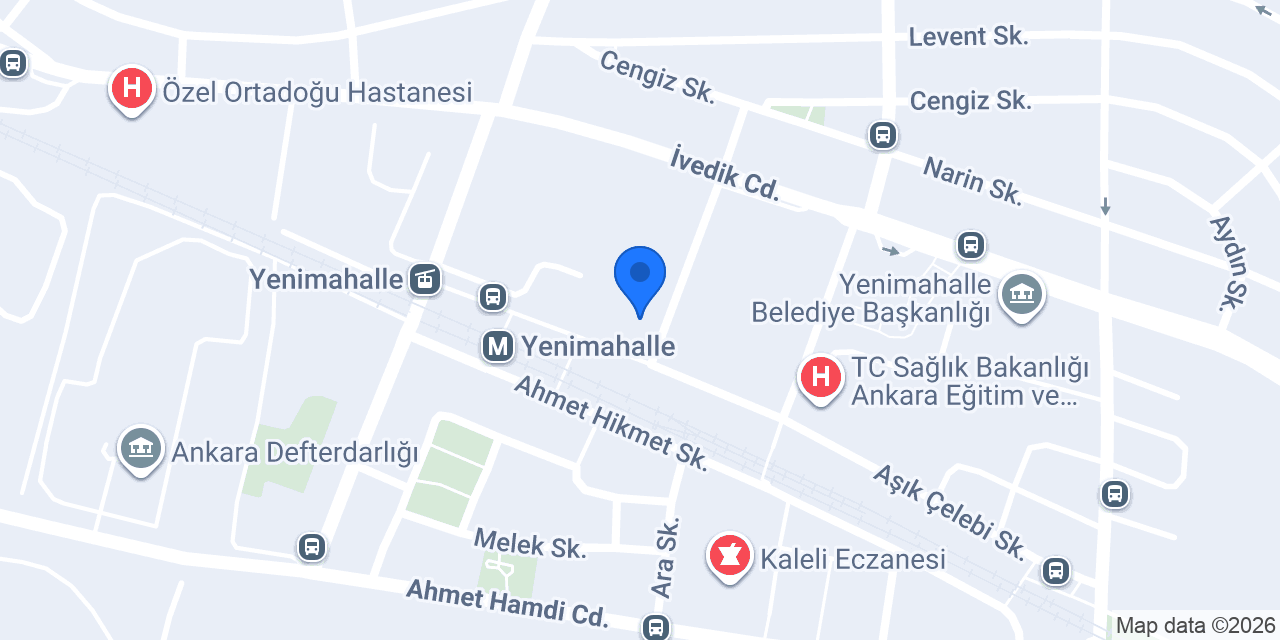 Ertürk Eczanesi konumu