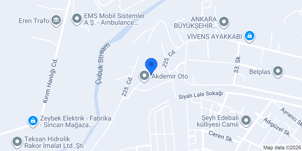 Emek Makine konumu