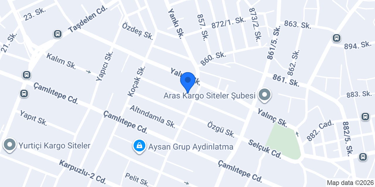 Balkon Atölyem konumu
