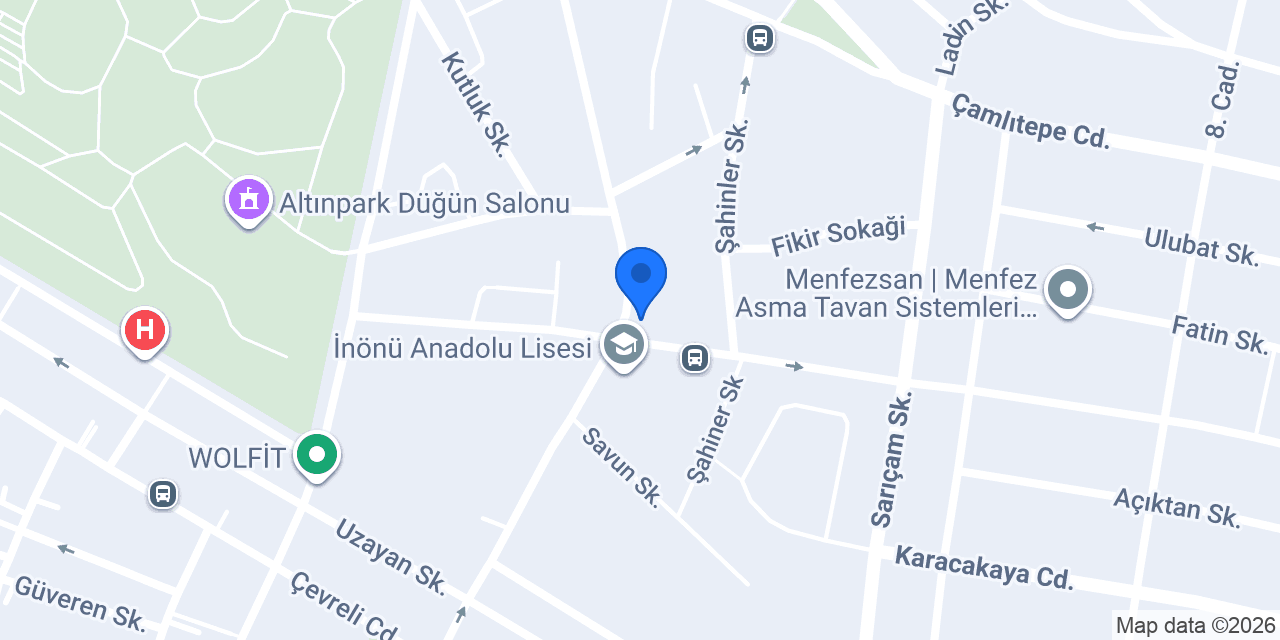 Çağdaş Türkiş Şube konumu