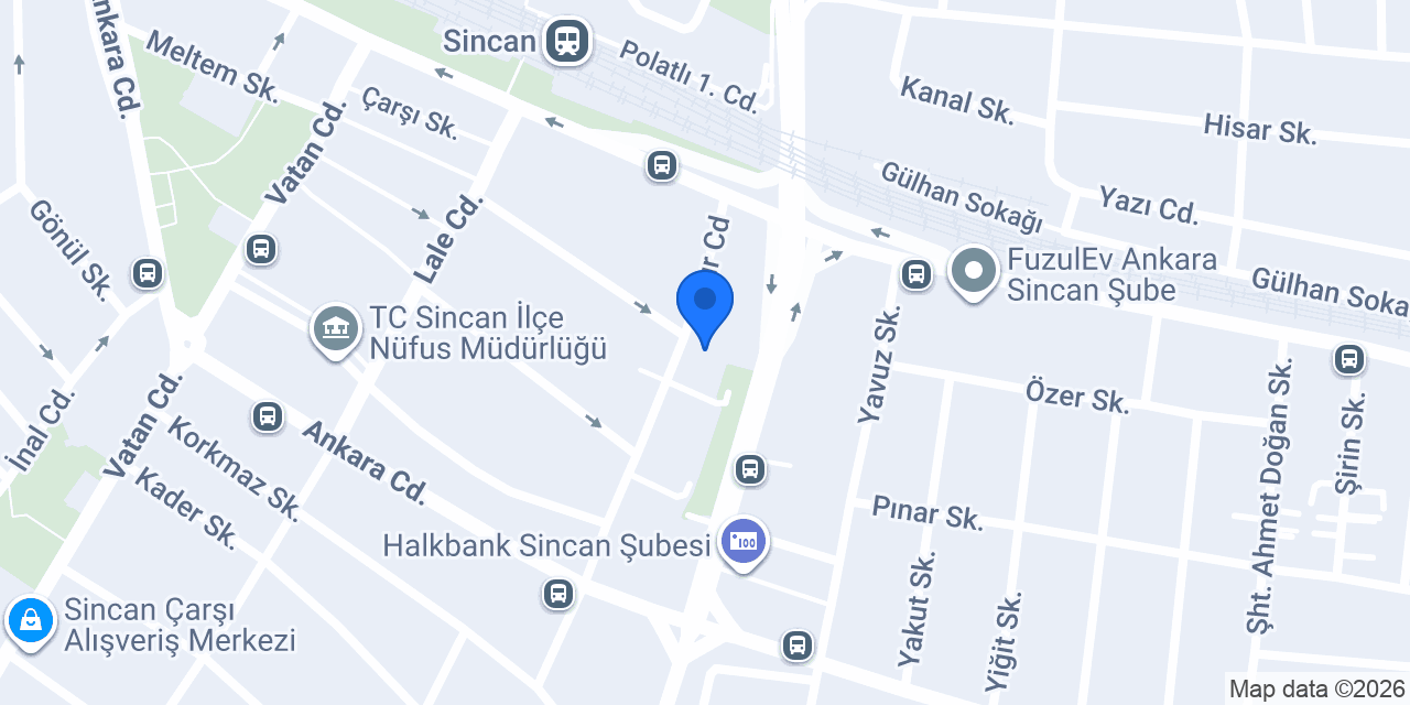 Domino's Pizza Sincan konumu