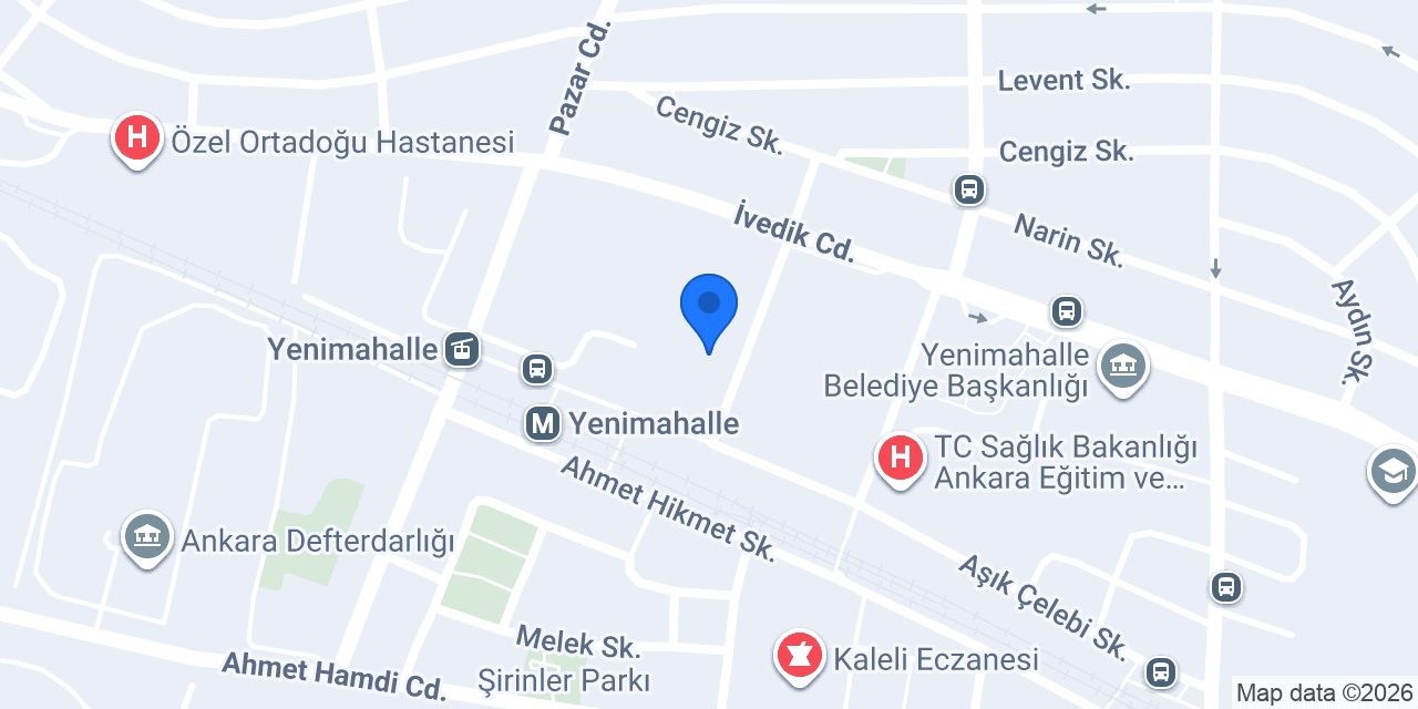 Yeni Ankaroma Hamam & Havuz konumu