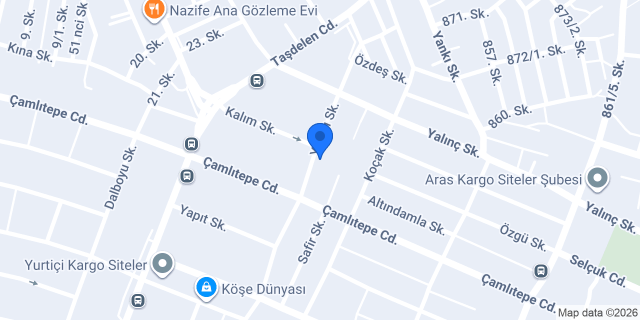 Şan Kırtasiye Malzemeleri konumu