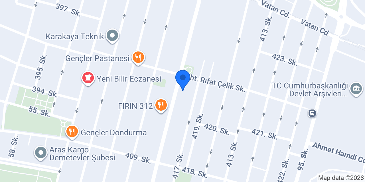 Özşahinler Sigorta konumu