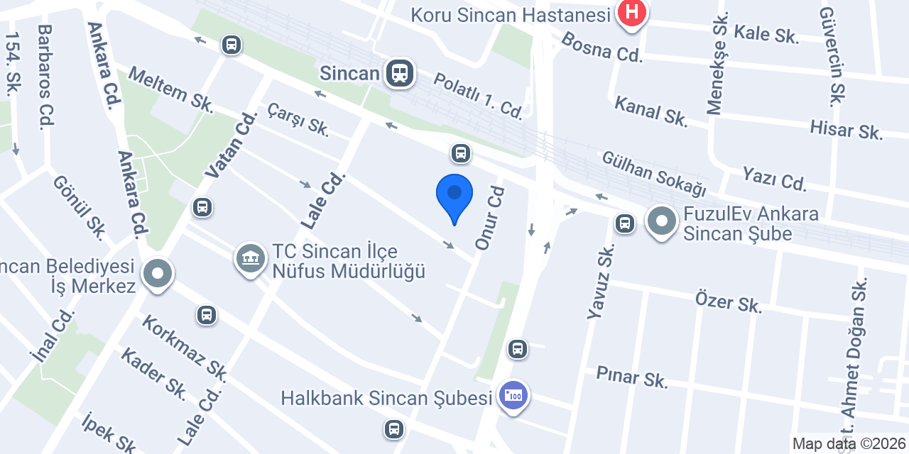 Sercan Sürücü Kursu konumu