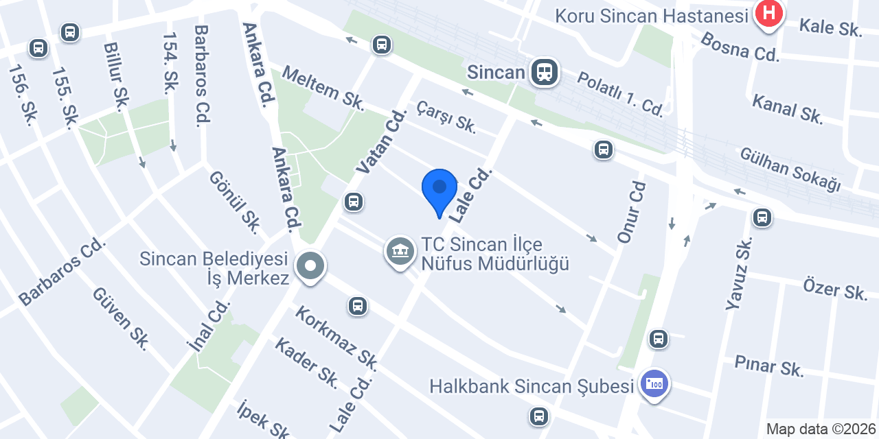 Özdemir Hukuk Bürosu konumu