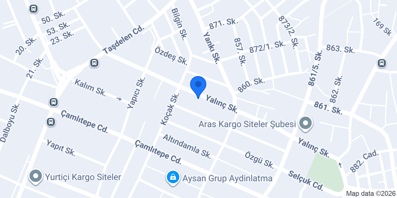 Zeybekler Mobilya konumu