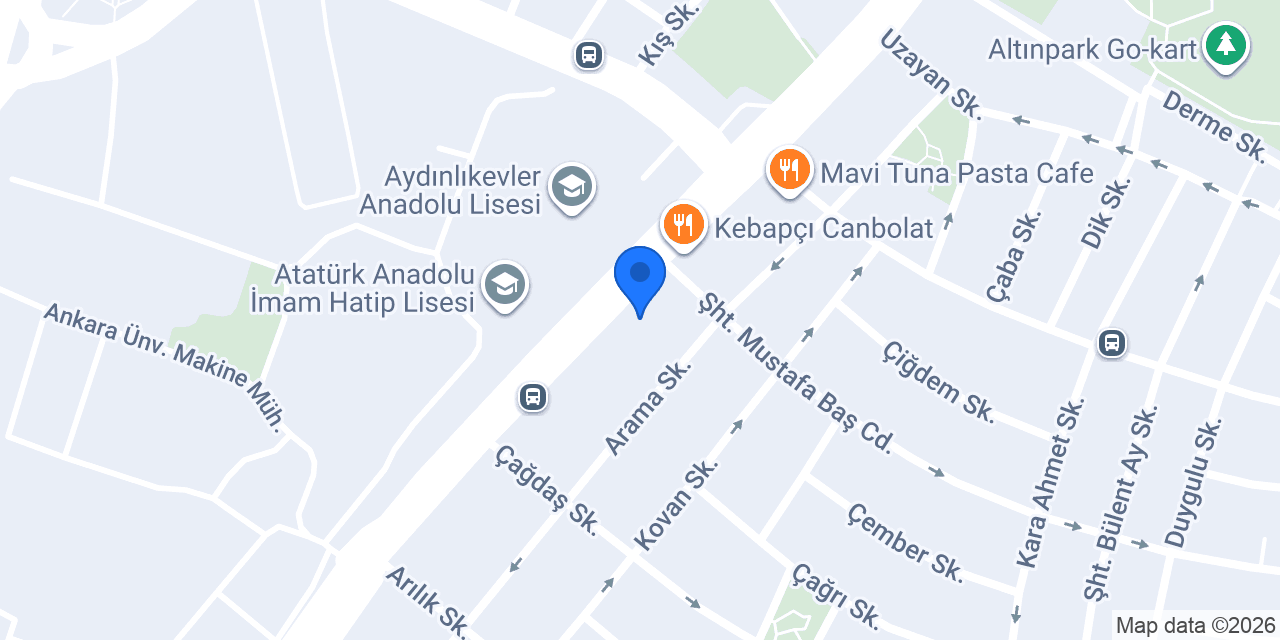 Dora Veteriner Kliniği konumu