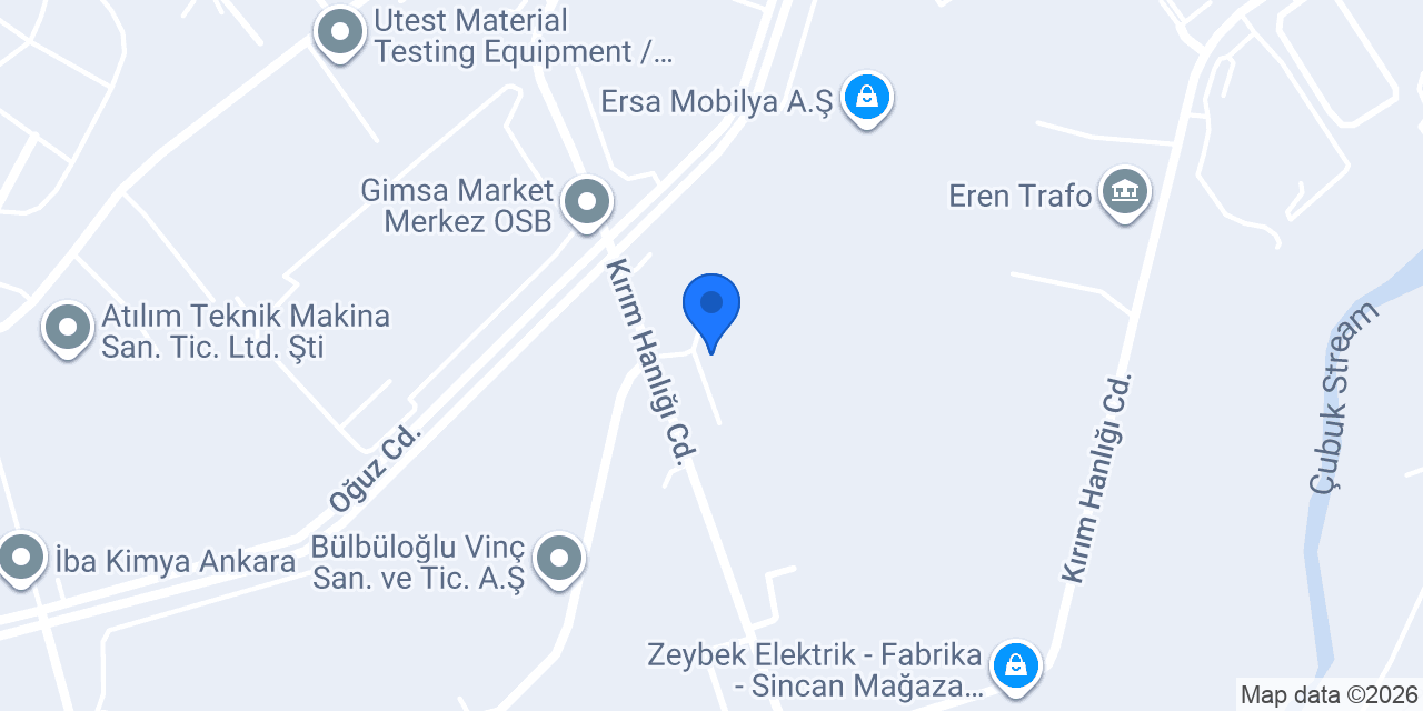 Ankara Un Sanayi A.Ş konumu