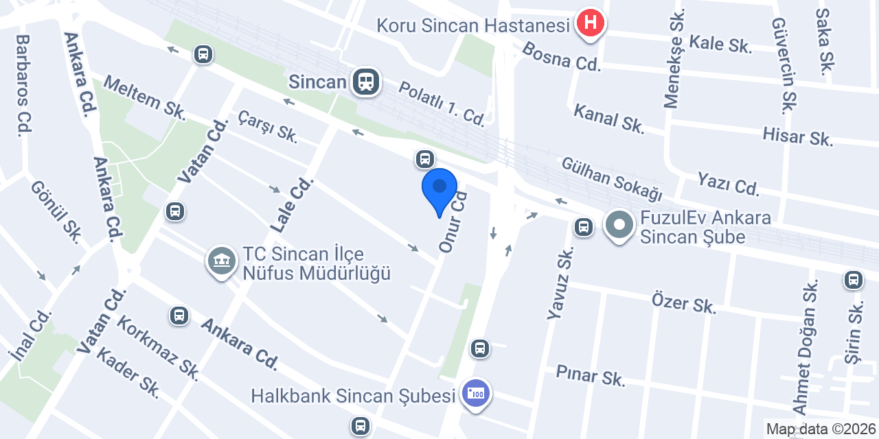 mad parfüm sincan konumu