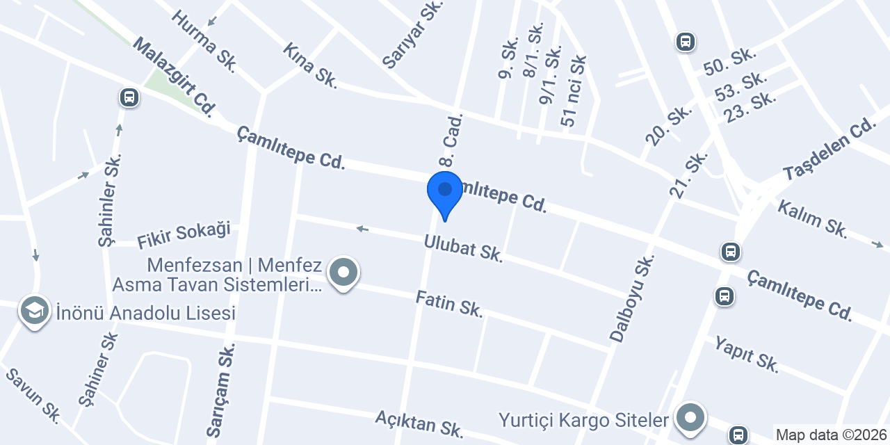Erkam Yapı Sineklik konumu