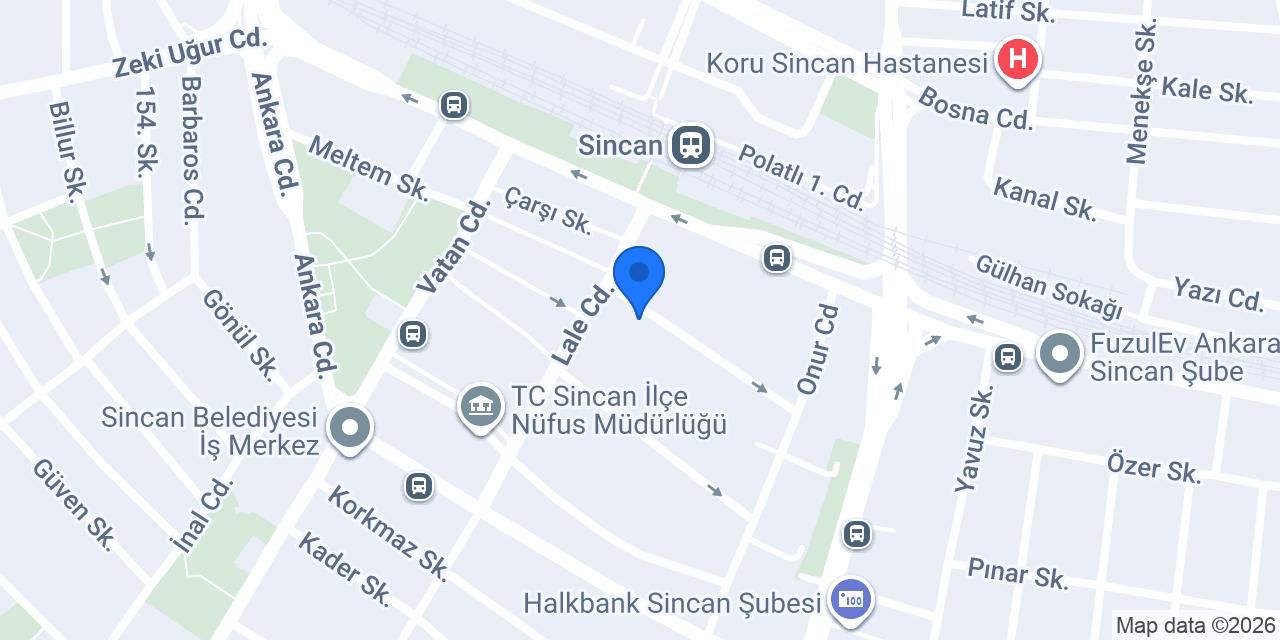 LİLA OPTİK konumu