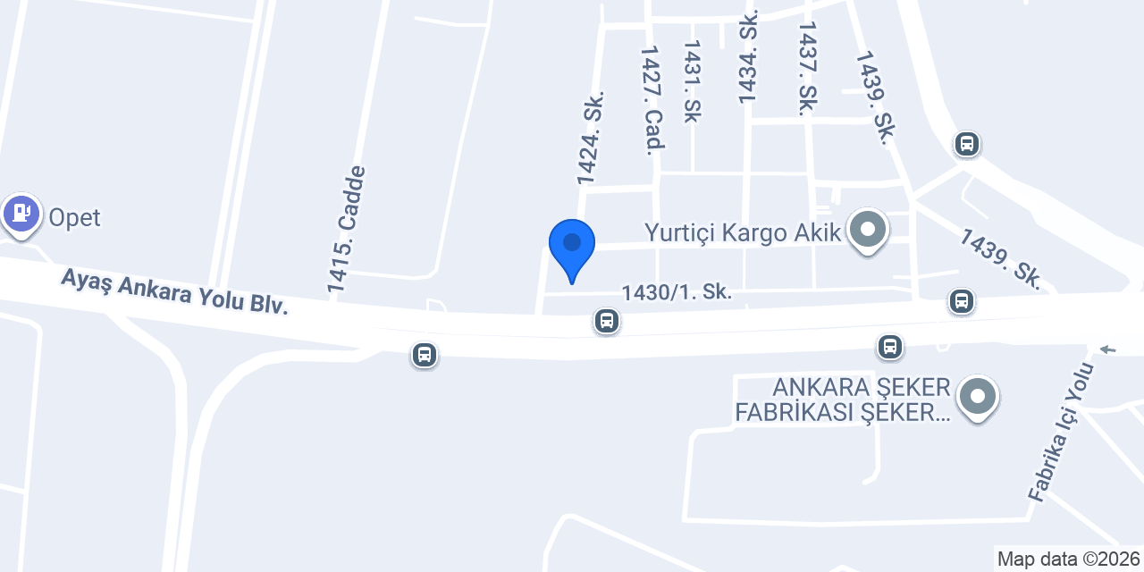 İşbir Yatak ERYAMAN konumu
