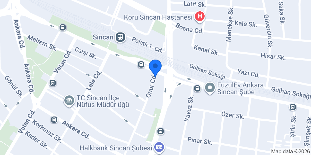 Sincan Karacan Kurs | Karacan Eğitim Kurumları | YKS | LGS | YDT konumu