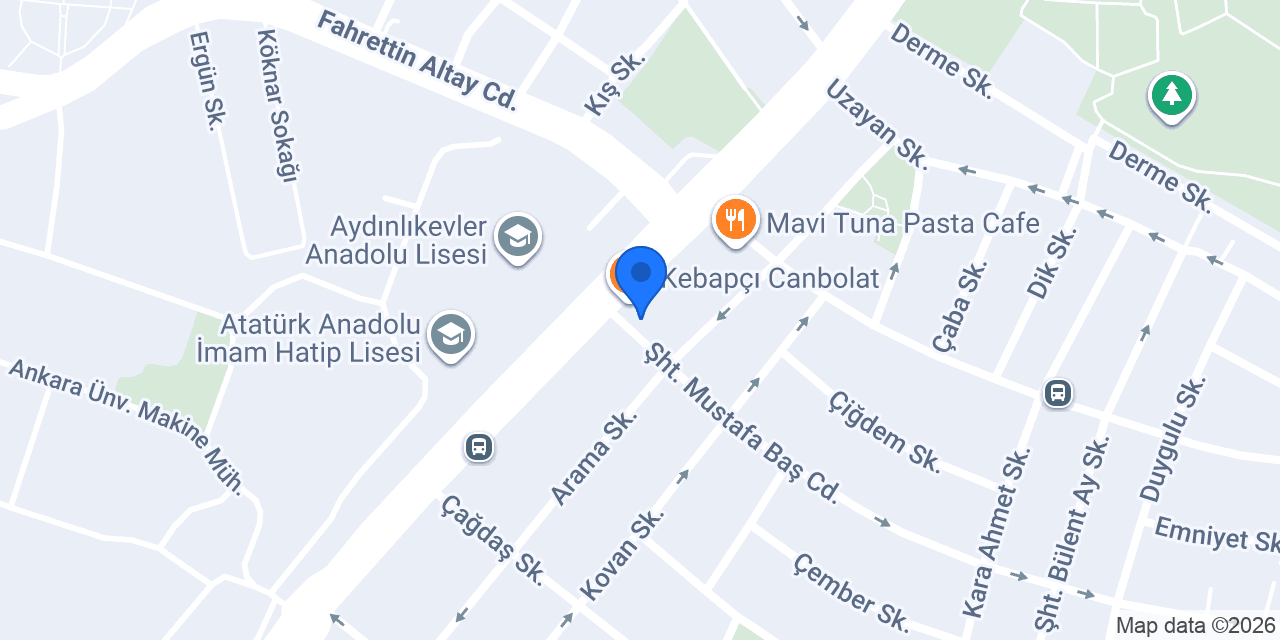 AYDINLIKEVLER KOMAGENE konumu